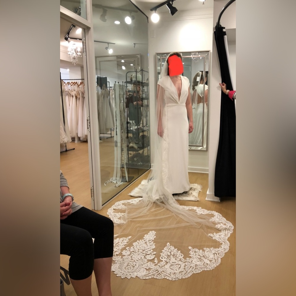 BRIDAL CATHEDRAL LENGTH VEIL NEW WITH TAGS